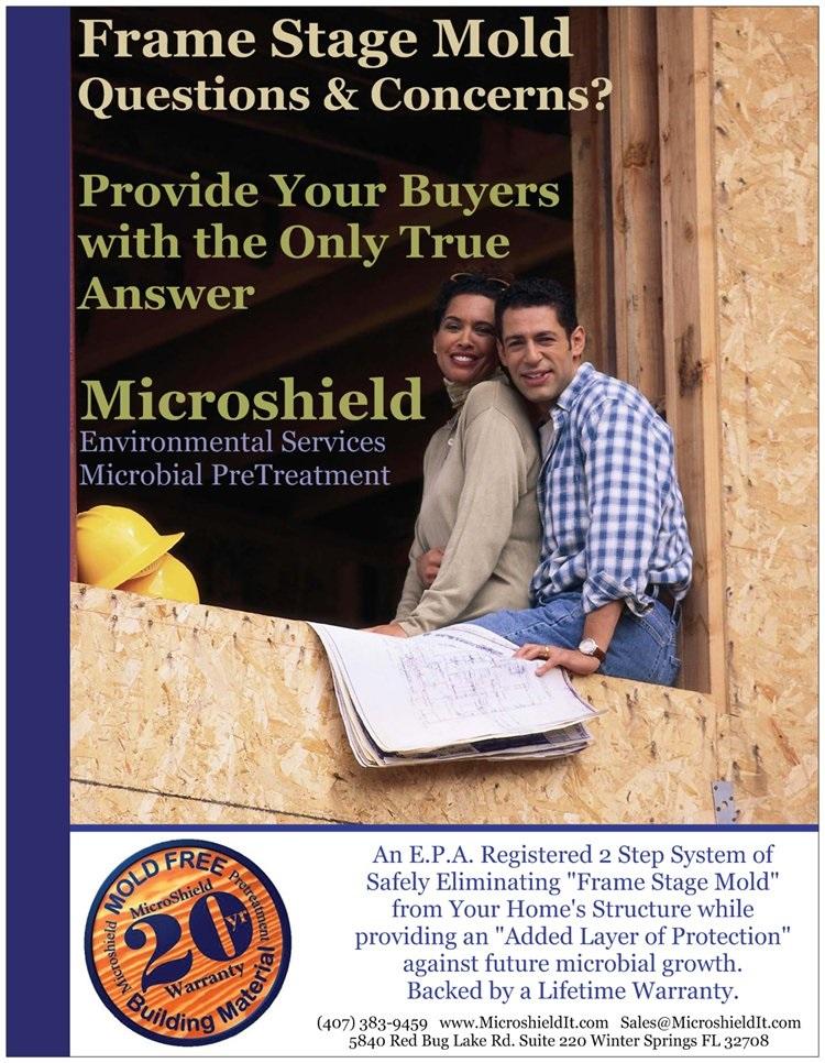 Microshield Mold Pretreatment, Frame Stage Mold, Truss Mold